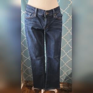Lucky Brand Blue Straight-Leg Jeans Timeless Design